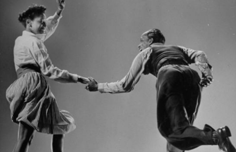 Illustration de la danse Lindy Hop née à Harlem